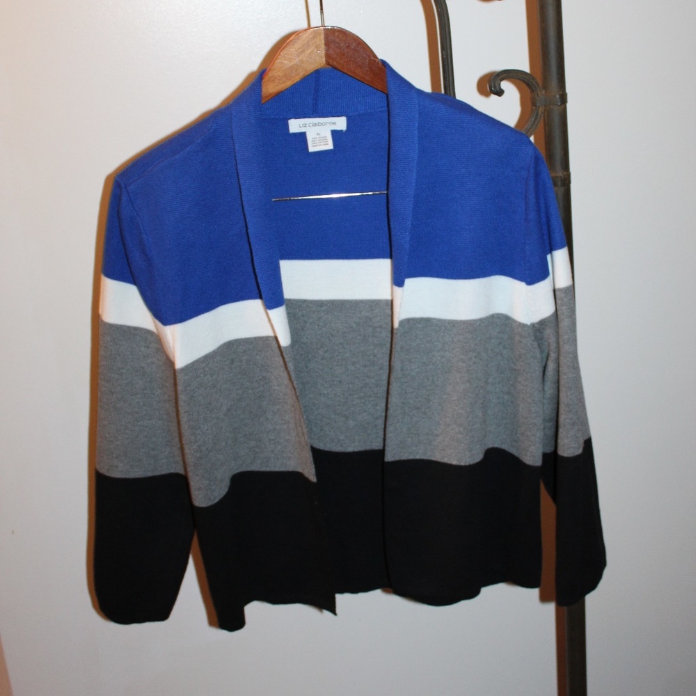 Liz Claiborne XL Open Front Sweater